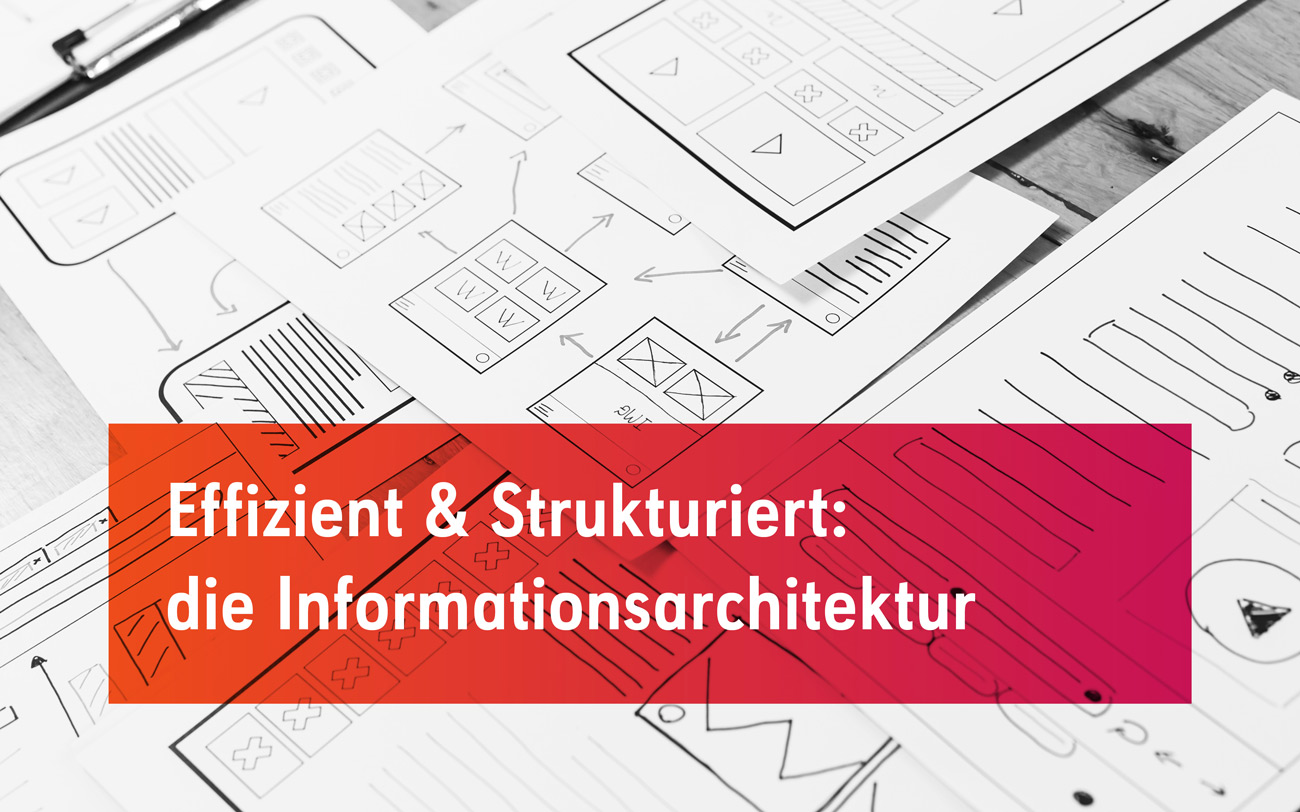 Aufbau der Informationsarchitektur für Ihre Website