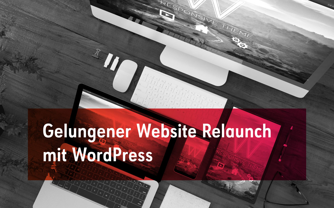 Webdesign Relaunch mit Wordpress