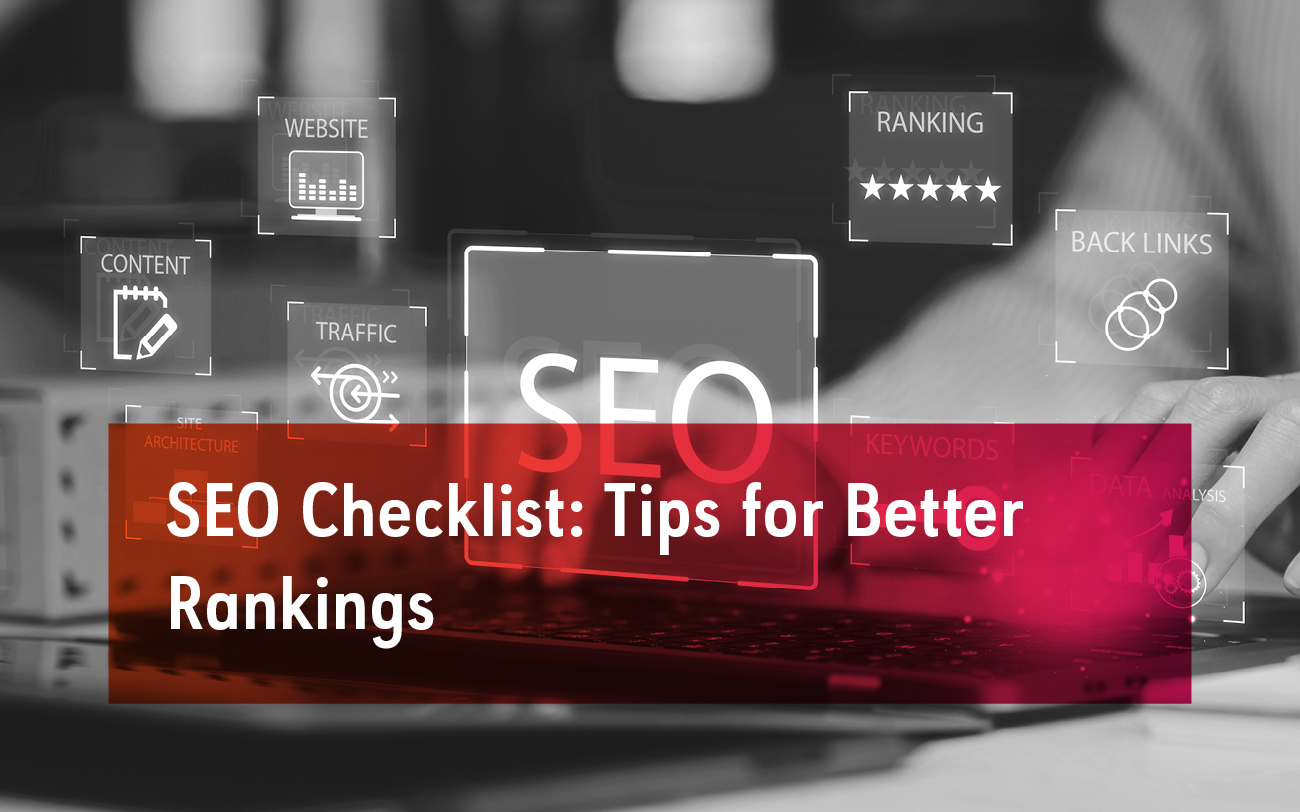 SEO checklist with tips for a better ranking
