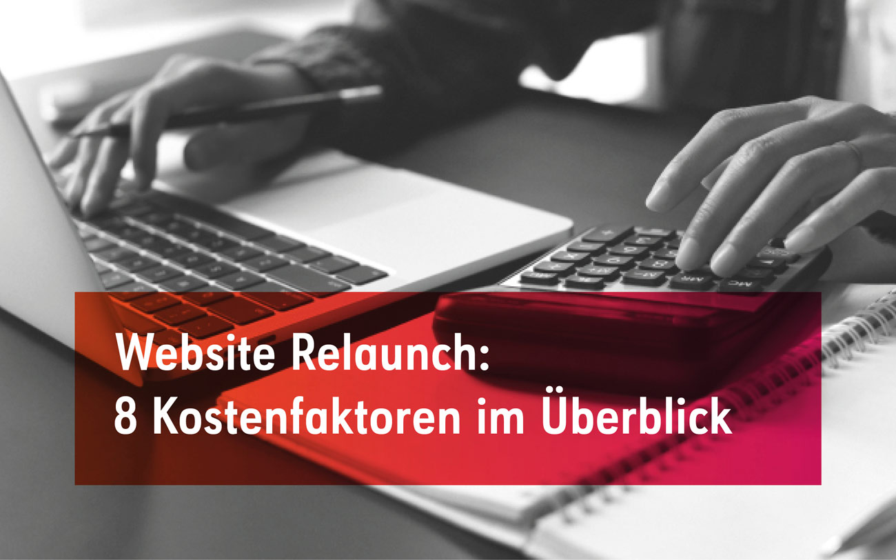 Wie viel kostet ein Website Relaunch?